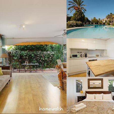 Ground Floor Holiday Apartment With Terrace And Pool In Puerto Banus, Марбелья Екстер'єр фото